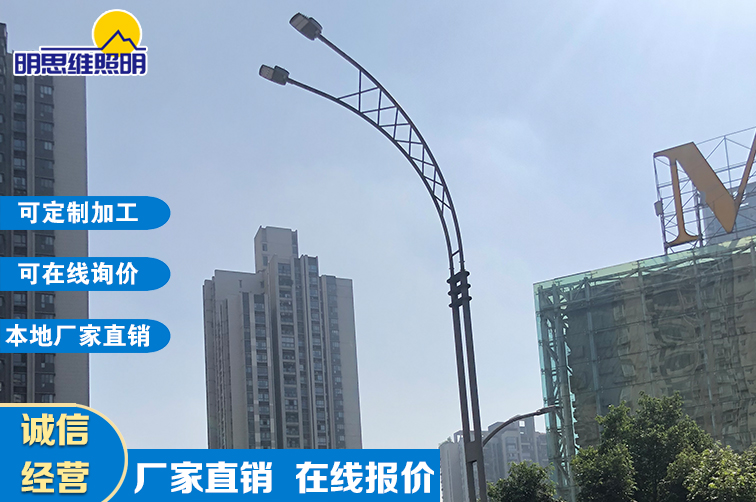 重慶大竹林非標(biāo)定制路燈桿案列