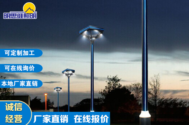 重慶現(xiàn)代路燈桿案列