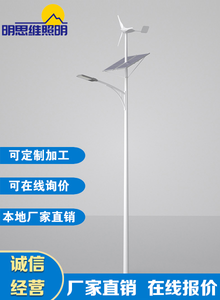 風(fēng)光一體化太陽能路燈