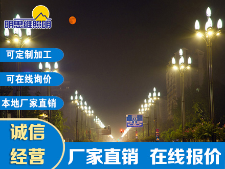濱江南路玉蘭燈工程