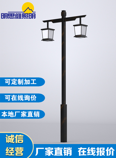 雙頭普通款庭院燈
