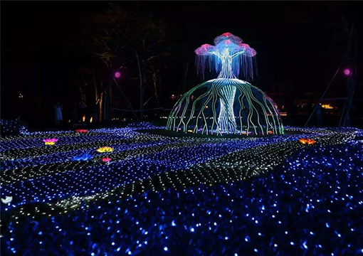 聚焦文旅夜游:夜景亮路燈廠家化與景區(qū)元素的緊密融合