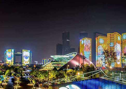 城市地標燈光秀，點亮都市“夜生活”-明思維照明