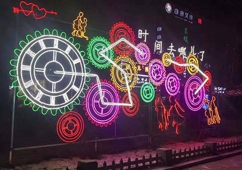 簡(jiǎn)析造型燈在景觀亮化工程中的藝術(shù)綻放-明思維照明