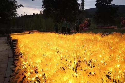 中山瀚沃燈飾助力打造公園夜間美景-明思維照明