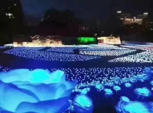 中山瀚沃燈飾承接杭州燈光節(jié)景觀燈亮化項目-明思維照明