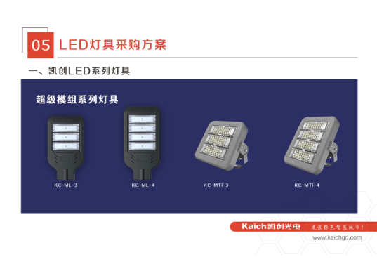 關于LED路燈燈具檢測注意的幾個問題