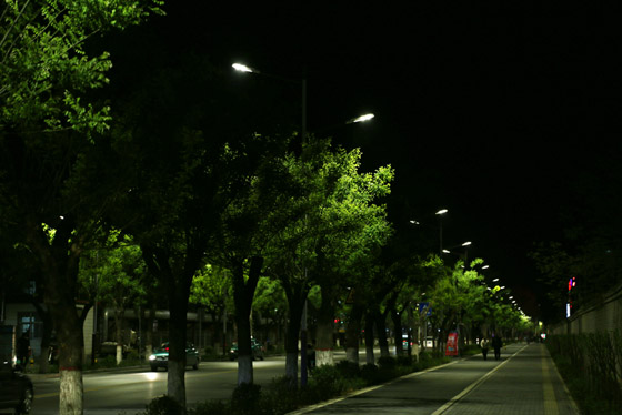 led路燈夜景