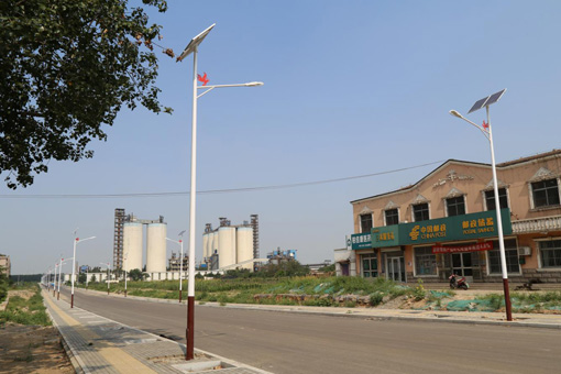 太陽(yáng)能路燈道路照明應(yīng)用