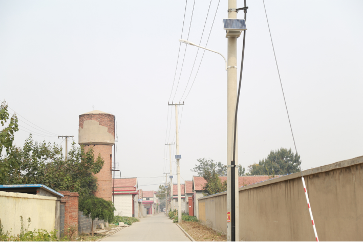 光電開展LED路燈檢修，為村鎮(zhèn)道路照明保駕護航