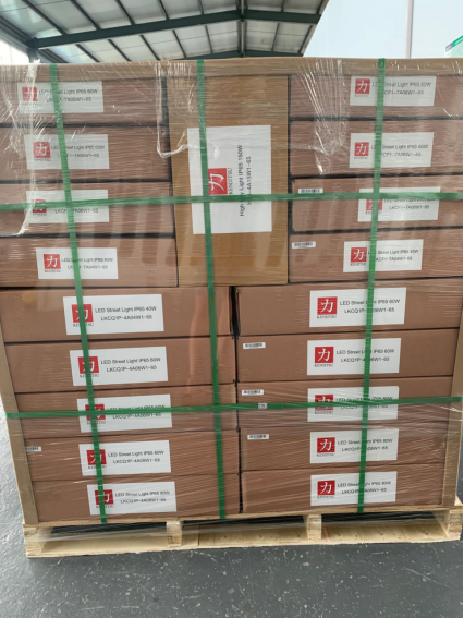 墨西哥客戶再次采購蜂窩狀LED路燈和投光燈