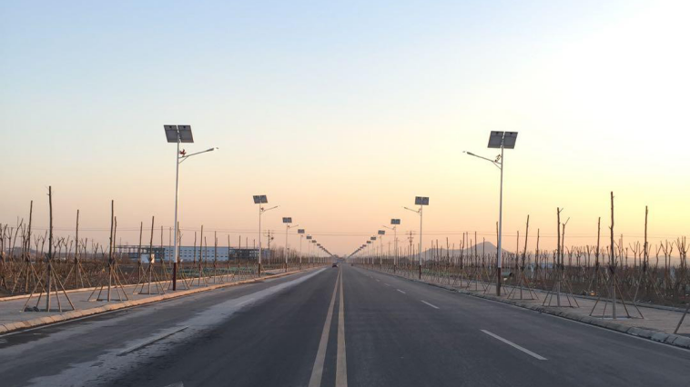 太陽能led路燈安裝