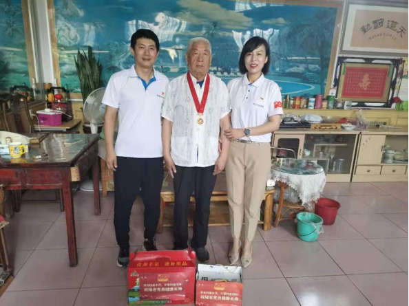 臨淄區(qū)齊都鎮(zhèn)劉家莊周金厚老黨員